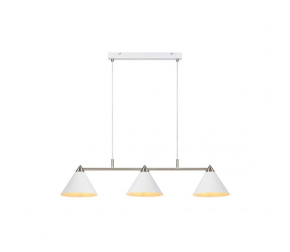 Markslöjd 108075 - Żyrandol na lince KLINT 3xE14/40W/230V biały