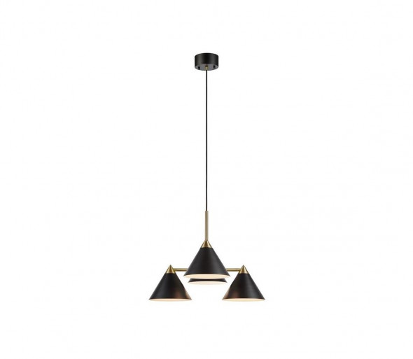 Markslöjd 108076 - Żyrandol na lince KLINT 4xE14/40W/230V czarny