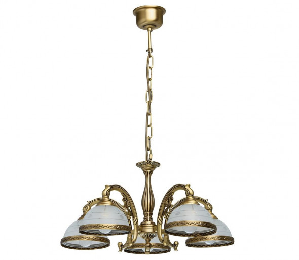 MW-LIGHT 295011005 - Żyrandol na łańcuchu ARMANDA 5xE27/60W/230V