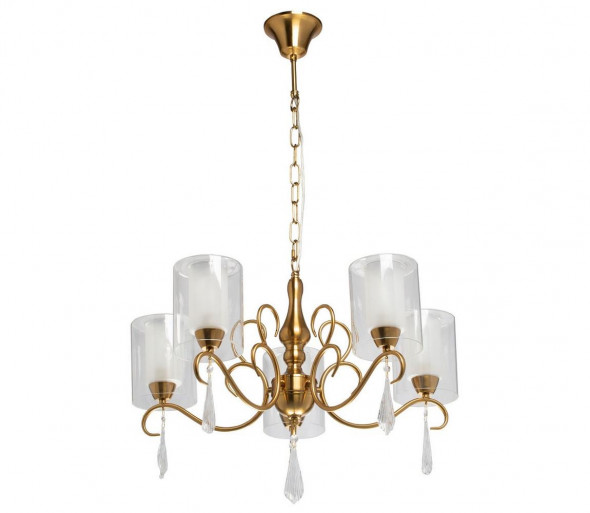 MW-LIGHT 303012505 - Kryształowy żyrandol na łańcuchu ELLA 5xE14/40W/230V