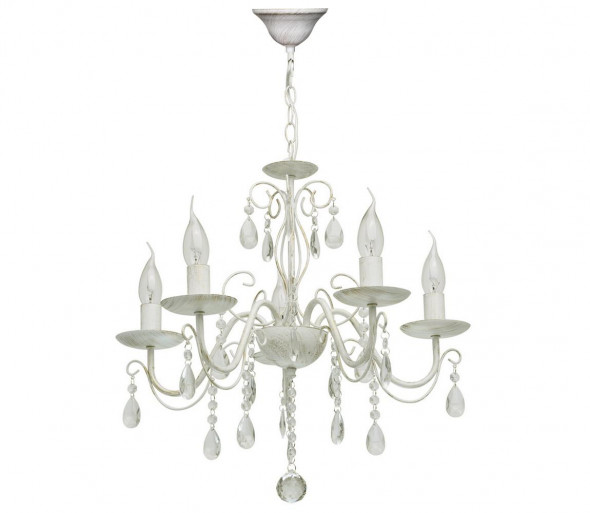 MW-LIGHT 371016505 - Kryształowy żyrandol na łańcuchu AURORA 5xE14/60W/230V