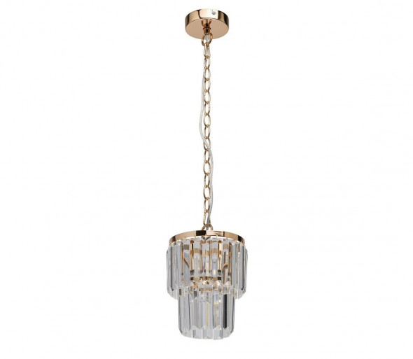 MW-LIGHT - Żyrandol kryształowy na łańcuchu ADELARD 1xE27/60W/230V