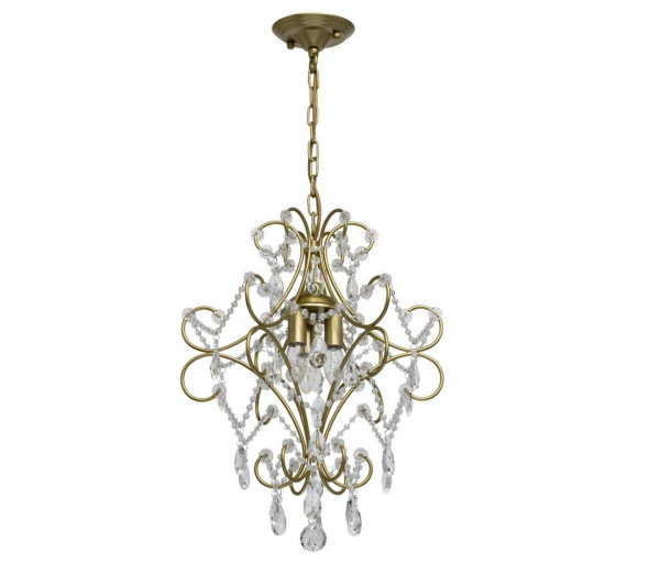 MW-LIGHT - Żyrandol kryształowy na łańcuchu ADELE 3xE14/40W/230V