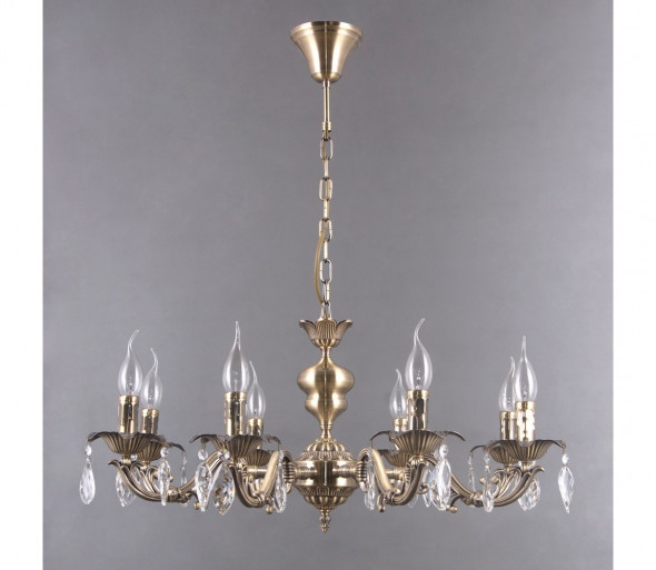 MW-LIGHT - Żyrandol kryształowy na łańcuchu CLASSIC 8xE14/40W/230V