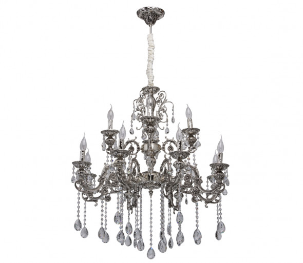 MW-LIGHT - Żyrandol kryształowy na lince CLASSIC 12xE14/40W/230V
