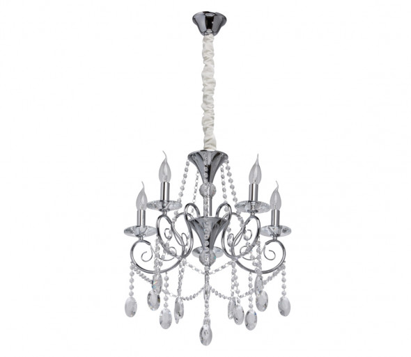 MW-LIGHT - Żyrandol kryształowy na lince CRYSTAL 5xE14/40W/230V