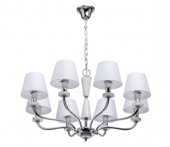 MW-LIGHT - Żyrandol na łańcuchu ELEGANCE VILALINA 8xE14/40W/230V