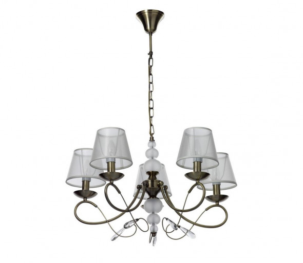 MW-LIGHT - Żyrandol na łańcuchu FEDERICA 5xE14/40W/230V