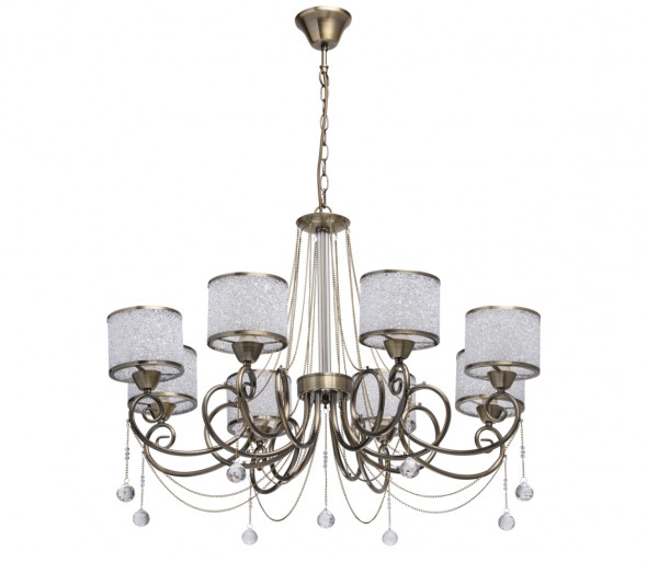 MW-LIGHT - Żyrandol na łańcuchu MONICA 8xE14/40W/230V