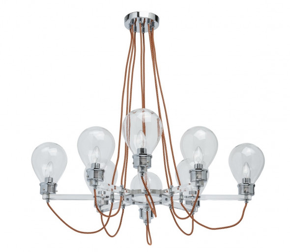 MW-LIGHT - Żyrandol na lince LOFT HAMBURG 8xE14/5W/230V