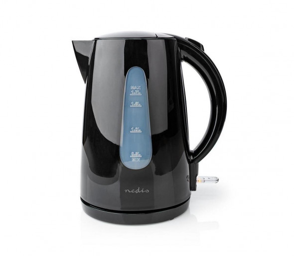 Nedis 5412810329885 - Czajnik elektryczny 1,7 L 1850-2200W/230V czarny