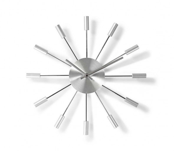 Nedis CLWA004MT34 - Zegar ścienny 1×AA 34 cm