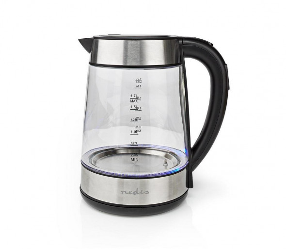 Nedis KAWK320EGS - Czajnik 1,7 L 2200W/230V