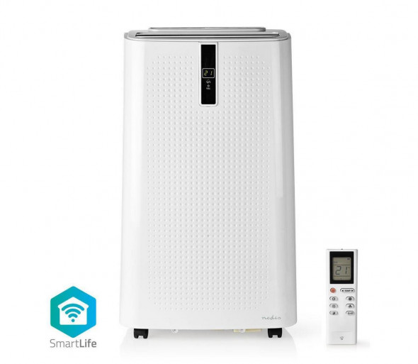 Nedis WIFIACMB1WT9- Klimatyzacja do smartfona 3w1 1010W/230V 9000 BTU Wi-Fi + pilot