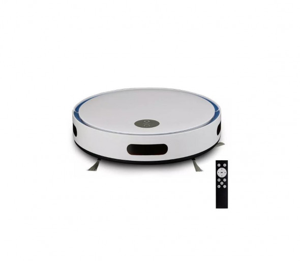 Odkurzacz automatyczny biały/niebieski + pilot