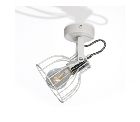 Oświetlenie punktowe AUSTIN 1xE27/60W/230V biały