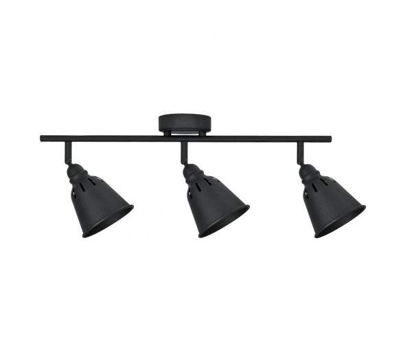 Oświetlenie punktowe FIONA 3xE14/8W/230V czarny