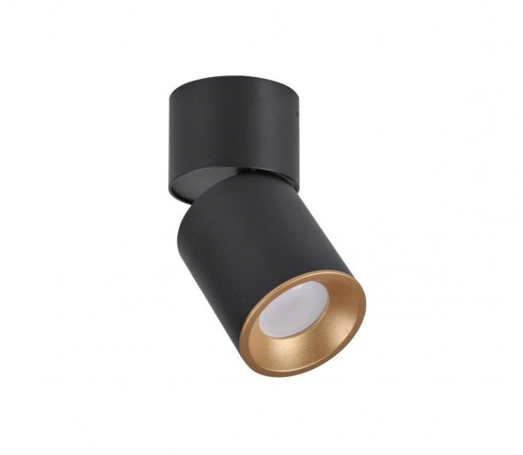 Oświetlenie punktowe NIXA 1xGU10/10W/230V czarny/złoty