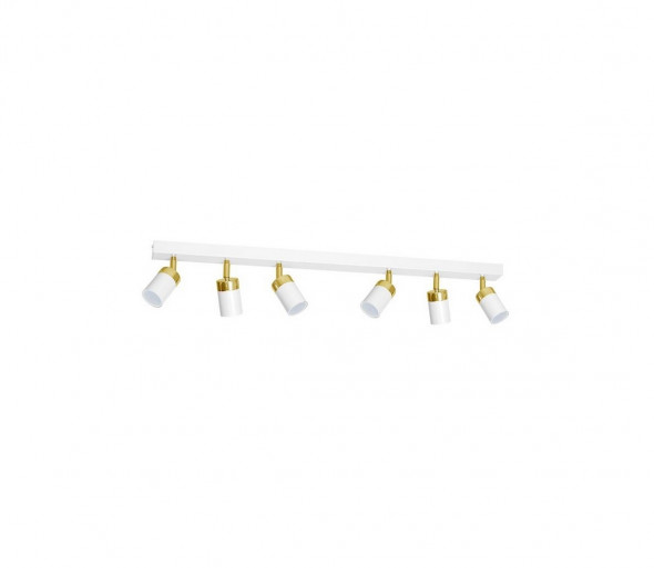 Oświetlenie punktowe sufitowe JOKER 6xGU10/25W/230V biały