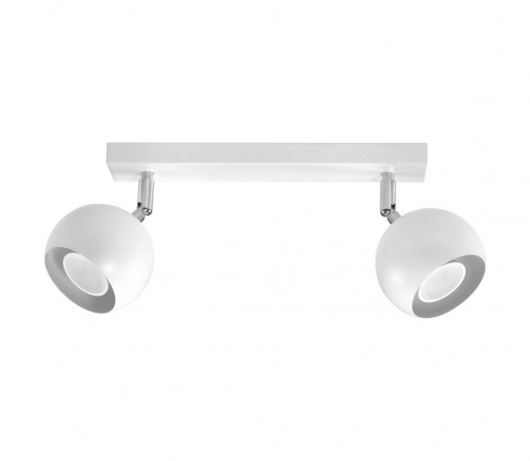 Oświetlenie punktowe sufitowe OCULARE 2xGU10/40W/230V