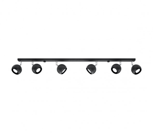 Oświetlenie punktowe sufitowe OCULARE 6xGU10/40W/230V