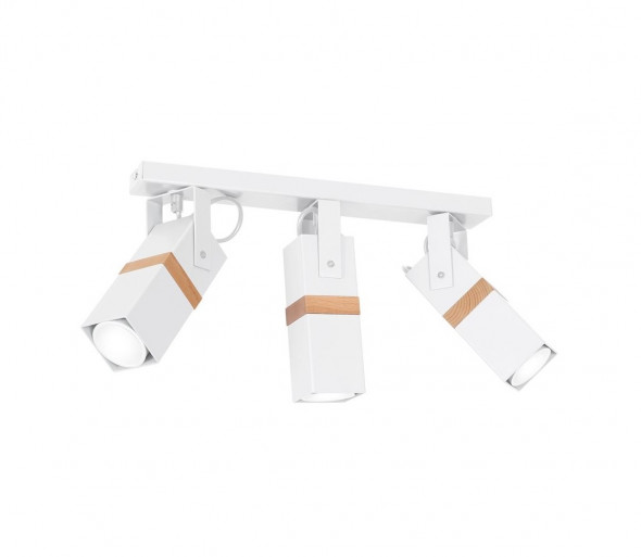 Oświetlenie punktowe VIDAR 3xGU10/25W/230V biały