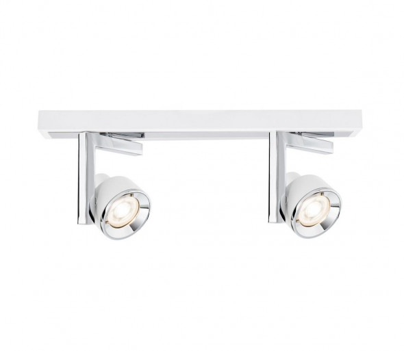 Paulmann 66675 - 2xGU10/10W Reflektor TURN 230V