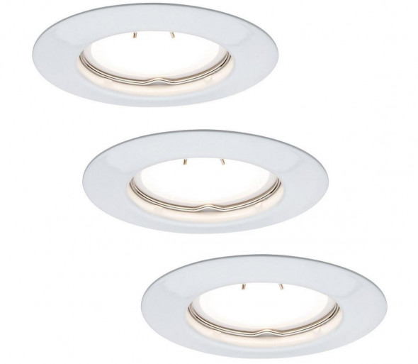 Paulmann 93655 - ZESTAW 3xLED-GU10/4,5W Oprawa wpuszczana 230V