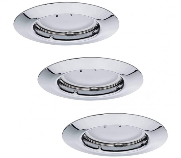 Paulmann 93657 - ZESTAW 3x LED/GU10/4,5W Oprawa wpuszczana 230V