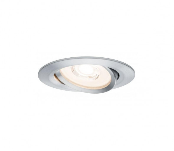 Paulmann 93946 - 1xLED/6,8W IP23 Ściemniana oprawa wpuszczana COIN 230V