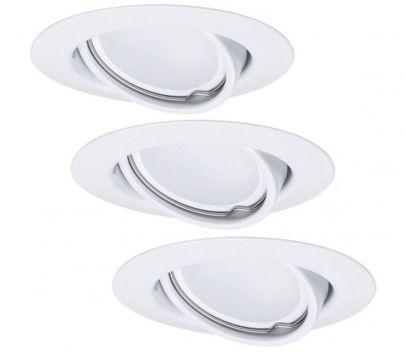 Paulmann - Nice Price 3957 - ZESTAW 3xLED-GU10/3W Oprawa wpuszczana 230V