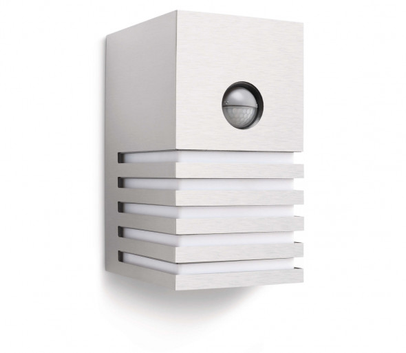 Philips 16411/47/16 - Kinkiet zewnętrzny z czujnikiem ruchu MYGARDEN VERANDA 1xE27/20W/230V