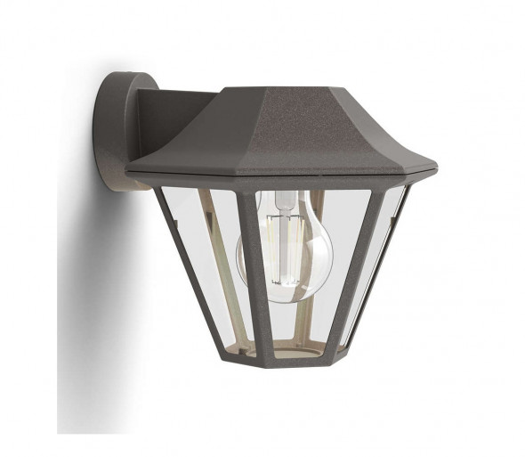 Philips 17386/43/PN - Kinkiet zewnętrzny MYGARDEN CURASSOW 1xE27/42W