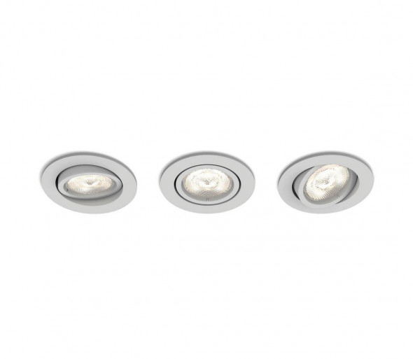 Philips 50113/87/P0 - ZESTAW 3x LED Oświetlenie ściemnialne CASEMENT 3xLED/4,5W/230V