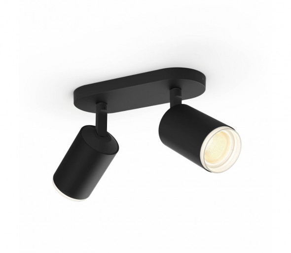 Philips 50632/30/P7 - LED RGB Oświetlenie punktowe Hue FUGATO 2xGU10/5,7W/230V