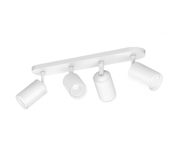 Philips 50634/31/P7 - LED RGB Oświetlenie punktowe Hue FUGATO 4xGU10/5,7W/230V