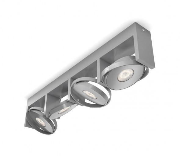 Philips 53154/48/P0 - Przyciemniany reflektor LED PARTICON 4xLED/4,5W/230V