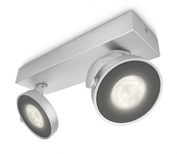 Philips 53172/48/16 - LED reflektor MYLIVING CLOCKWORK 2xLED/4W/230V