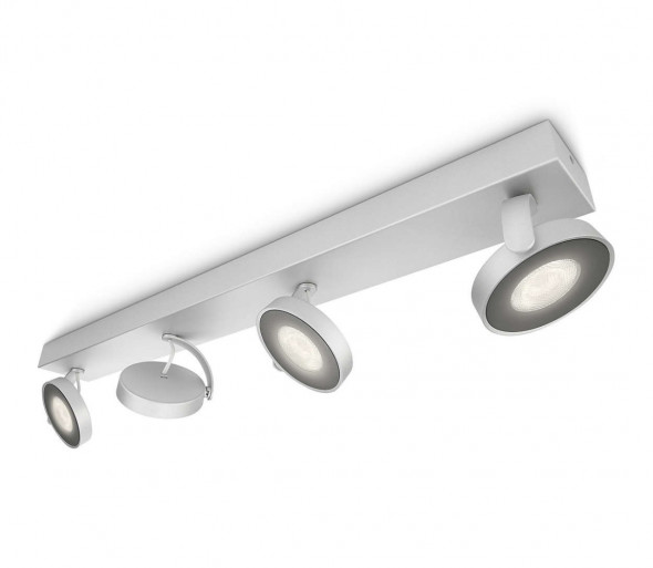 Philips 53174/48/16 - LED Ściemnialny reflektor CLOCKWORK 4xLED/4W/230V