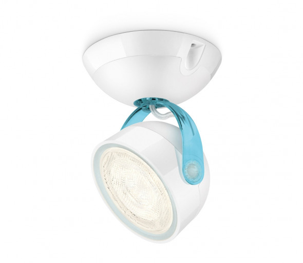 Philips 53230/35/16 - LED Reflektor MYLIVING DYNA 1xLED/3W/230V niebieski