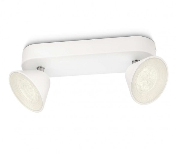 Philips 53282/31/16 - LED reflektor TWEED 2xLED/3W/230V