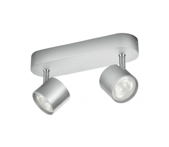 Philips 56242/48/16 - LED Oświetlenie punktowe ściemnialne STAR 2xLED/3W/230V