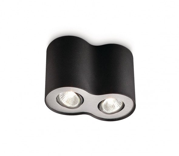 Philips 56332/30/PN - Oświetlenie punktowe MYLIVING PILLAR 2xGU10/35W/230V