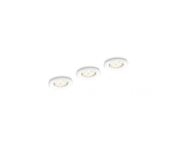 Philips 59233/31/E7 - ZESTAW 3x Oprawa wpuszczana ENIF 3xGU10/35W/230V