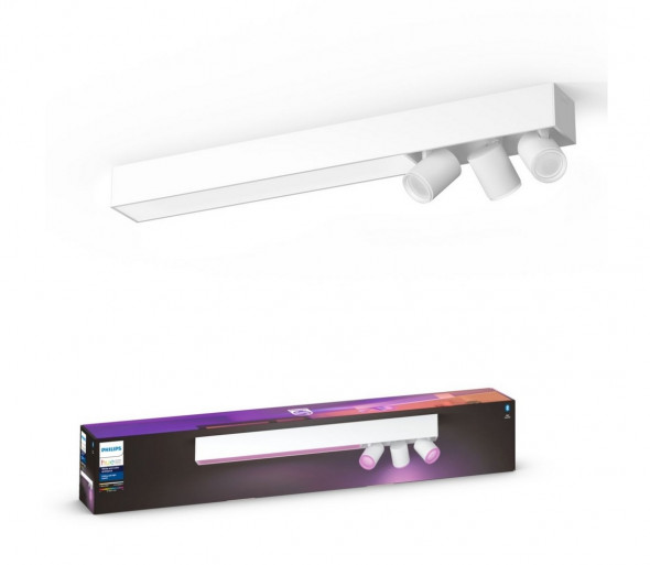 Philips - LED RGB Oświetlenie punktowe CENTRIS LED/25W/230V + 3xGU10/5,7W