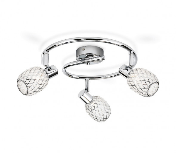 Philips Massive 50273/11/E7 - Oświetlenie punktowe DELTOID 3xG9/28W/230V błyszczący chrom