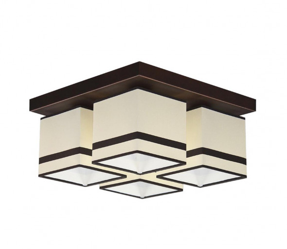 Plafon FURY 4xE27/60W/230V