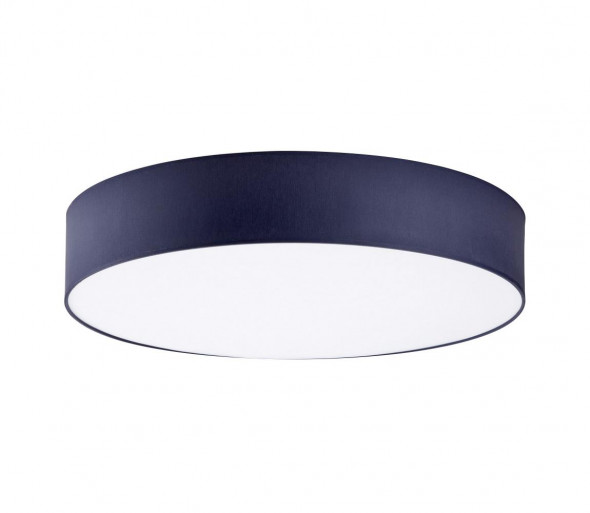 Plafon RONDO 6xE27/15W/230V śr. 80 cm niebieski