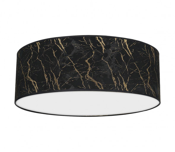 Plafon SENSO 3xE27/60W/230V czarny