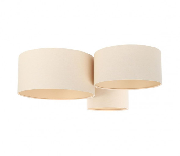 Plafon SPACE 3xE27/60W/230V kremowy